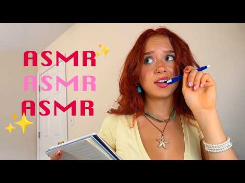 ASMR com Gringa | Eu Não Quero Estudaaaarrrr 📚🤧