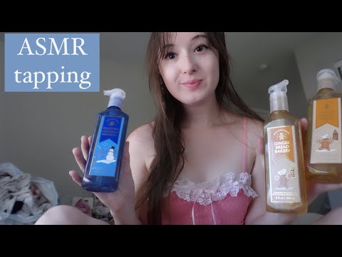 ASMR tapping on soap🌷🫧