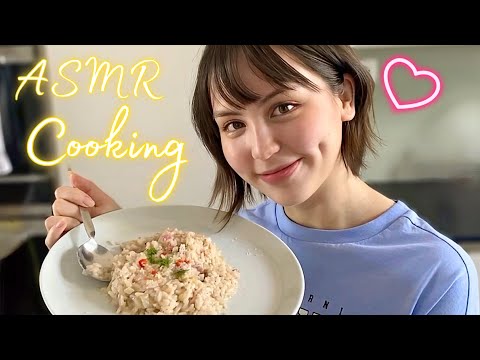 ASMR ご飯作ってあげる♡ 料理音