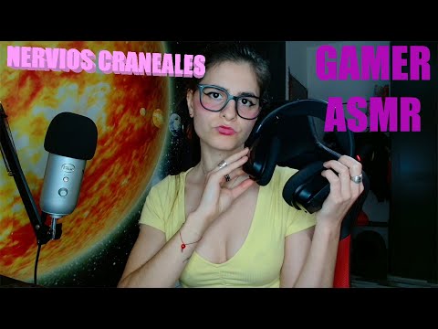 ASMR - examen de nervios craneales GAMERS 🎮🎮 / te examino para tu competición | ASMR EN ESPAÑOL