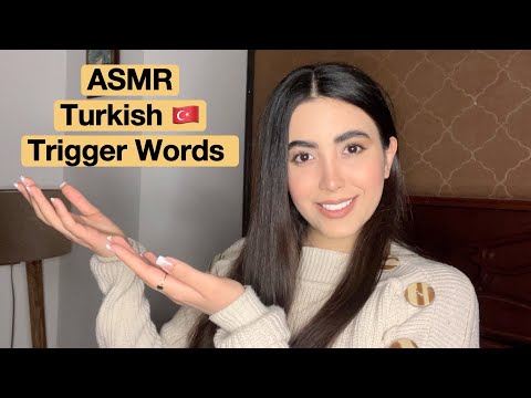 ASMR | Gentle Hand Movements With Turkish 🇹🇷Trigger Words #asmr #handmovements #türkiye