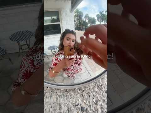 asmr in public!
