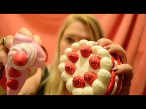 SQUISHIES 🍰 🍩 🥐 🎂  Squishy ASMR!