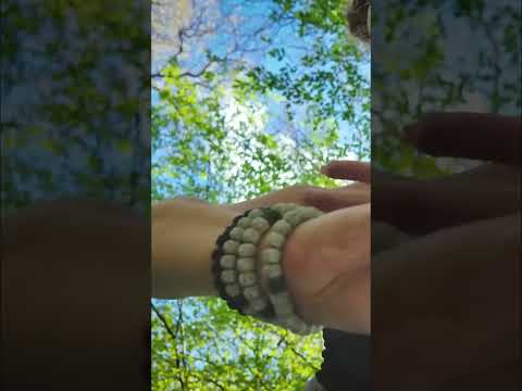 Crystal energy healing with mother nature. #reikiusui #relax #asmr