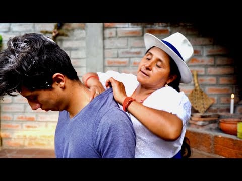 A relaxing soft spoken head, neck, & back massage (limpia or cleansing) with Doña Rosalia for ASMR