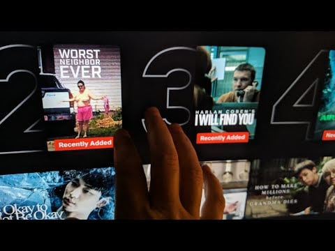Netflix Tv Tracing ASMR (Tracing,Tapping, Over Explaining, Slow Style)