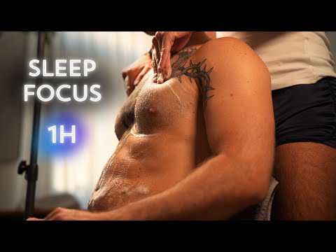 1-Hour Soap Chest Massage ASMR No Talking For Relaxation