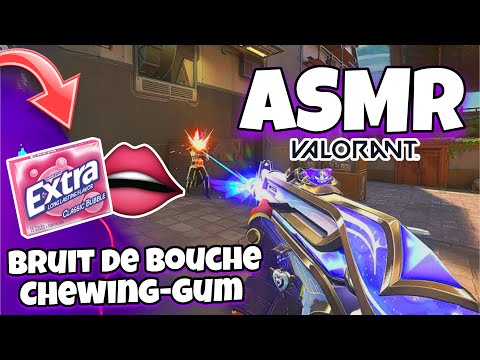 ASMR Français • 100% CHEWING-GUM ET BRUIT DE BOUCHE EN RANKED SUR VALORANT POUR DORMIR 😴💤