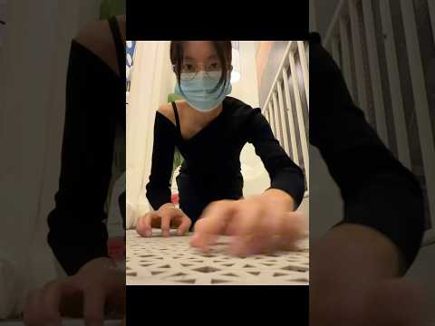 Public ASMR Unpredictable Ilea Chaos 💛💙 #lofiasmr #fastandaggressive #shorts