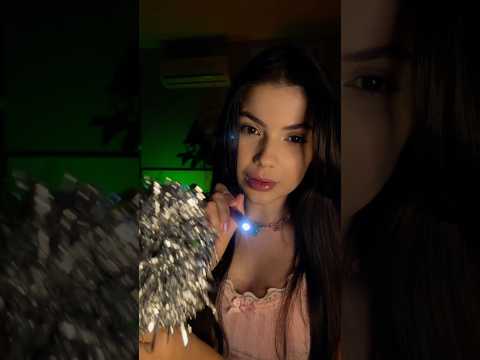 Asmr teste rápido de visão 👁️ #asmr #asmrluz #asmrdoctor  #oftalmologia #asmrchill