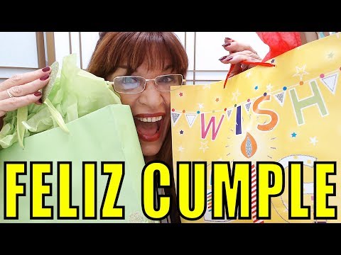 ABRIENDO REGALOS EN MI CUMPLE🎂🎁HAPPY BIRTHDAY TO ME🎵🎼🎁