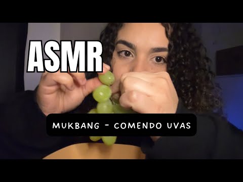 ASMR MUNBANG - COMENDO UVAS 🎧🍇