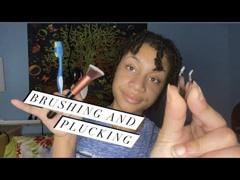 ASMR - Brushing and Plucking (Abbe)