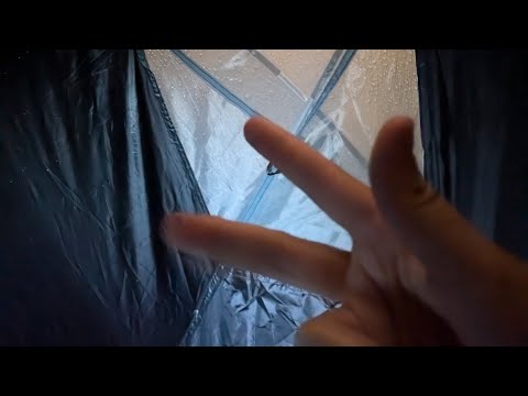 ASMR in a tent (voice over)