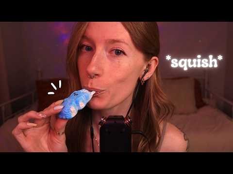 ASMR | Sugar-coated marshmallow chewing 🐰 (SUPER satisfying, pure TASCAM mouth sounds)
