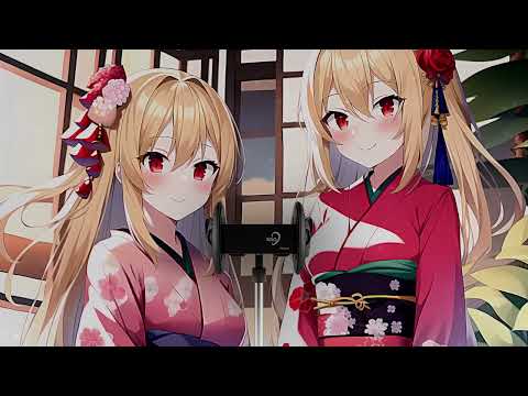 ASMR ▶ 2 Girls Relax & Ear Eating 💤