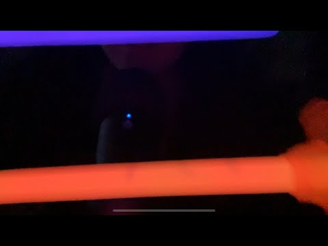 ASMR Light Triggers | plucking your negative energy & low mouth sounds