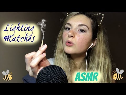 ASMR Match Lighting // Whisper Ramble