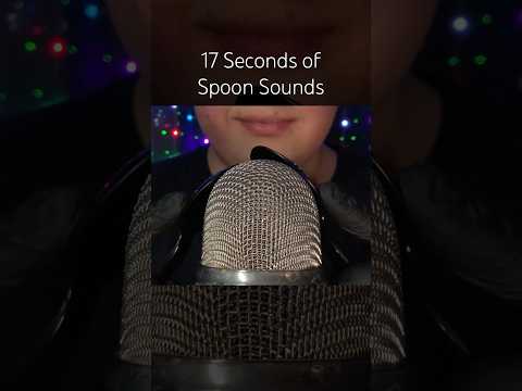 17 Seconds of Spoon Sounds! ❤️ #asmr