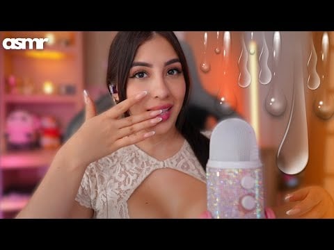ASMR|| Spit Painting: Sonidos Húmedos para Dormir Profundo 😴