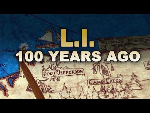 This Is What L.I. Used to Look Like... 100 Years Ago | ASMR Vintage Map Exploration