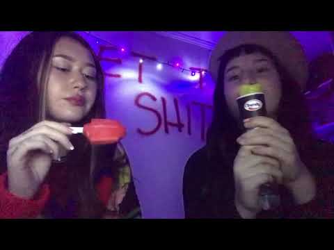 Comiendo helado y alfajor con la Flo ASMR CHILE￼💗