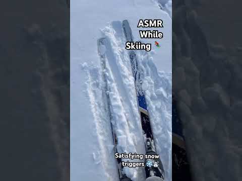 #asmrsounds #relax #asmr #relaxing #asmrcommunity #skiing #snow #asmrlofi