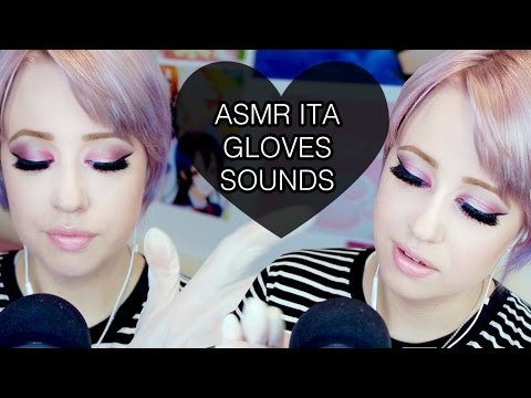 ❤ASMR ITA❤ Rubber Medical Gloves Sounds (Binaural, Ear to Ear Whisper, Latex Sounds, Rubber Sounds)