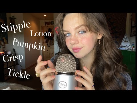 ASMR Trigger Words (Stipple, Crisp, Pumpkin, etc)