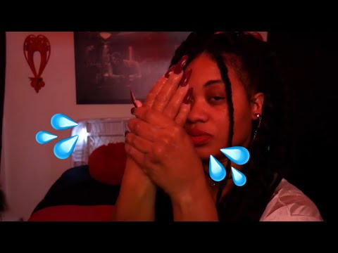 ASMR💦Extremely WET SOUNDS/HAND RUBBING