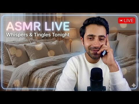 🔴 ASMR for sleep and relaxation
