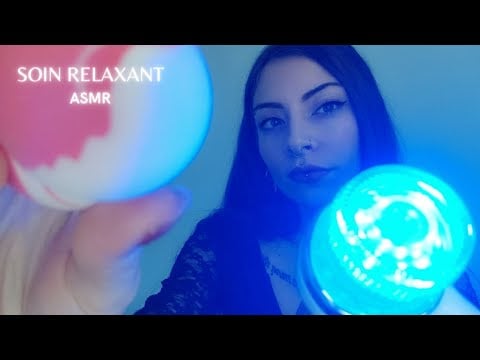😴ASMR FRANÇAIS | ROLEPLAY ATTENTION PERSONNELLE | SOIN DU VISAGE RELAXANT POUR T'ENDORMIR  😴