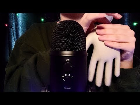 ASMR - Latex Glove & Sand [No Talking]