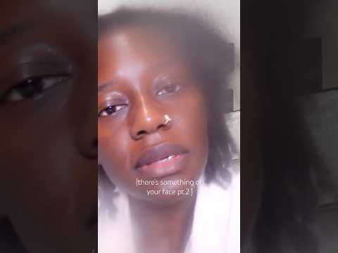 ASMR THERE’S SOMETHING ON YOUR FACE PT. 2 👀 #asmrshorts #asmrtriggers #asmrroleplay