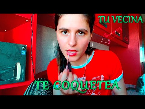 ASMR - tu VECINA TE COQUETEA 🙈🥵 *vamos al mercado?* | asmr español roleplay