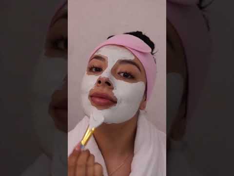 Self care routine #asmr #satisfying #shorts