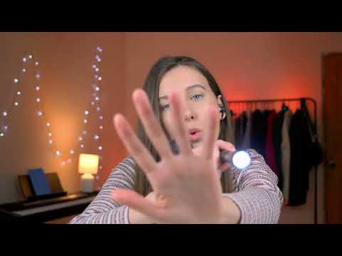 ASMR Fast and Intensive Mouth Sounds + Light [ tk tk, breathing, tongue sounds, visual triggers]