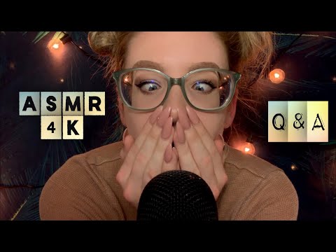 ASMR 4K Karuna Q&A