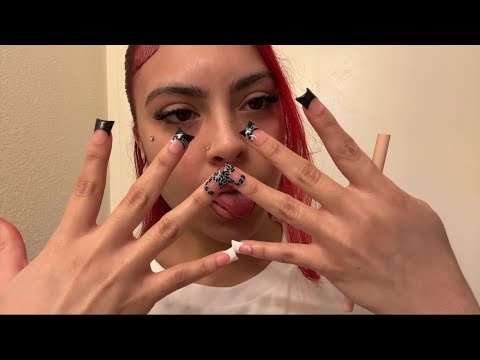 ASMR grwm with inaudible whisper 