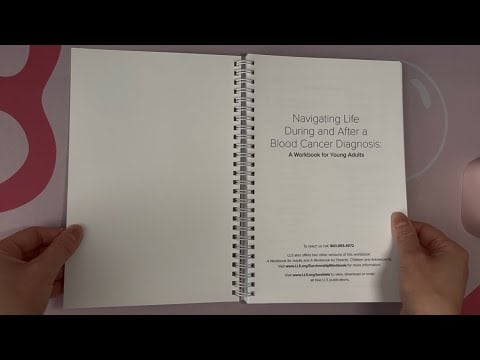 ASMR Flipping Through Navigating Life During And After A Blood Cancer Diagnosis (No Talking)