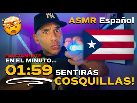 ASMR RÁPIDO Y AGRESIVO español Exactamente en el minuto 01:59 sentirás Cosquillas