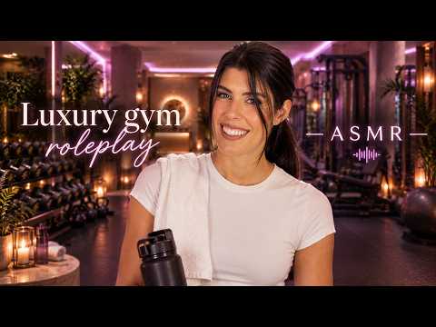 ASMR 💎 Palestra & SPA di Lusso • Tour, iscrizione e relax | Roleplay