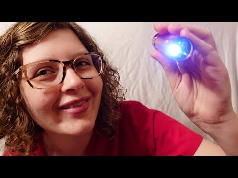 ASMR Dr. Olander Follow-Up Medical Exam (Tapping, Light, Face Touching) Part 3 of 6
