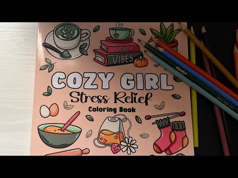 ASMR | Cozy coloring 🖍️