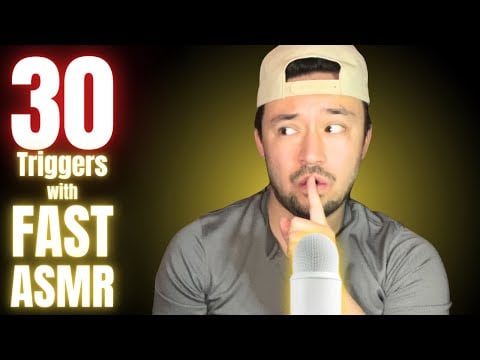 🔴 Unpredictable 30+ Fast Triggers ~ Sensitive ASMR LIVE! ⚡💤