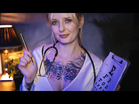 asmr cranial nerve examination medical roleplay