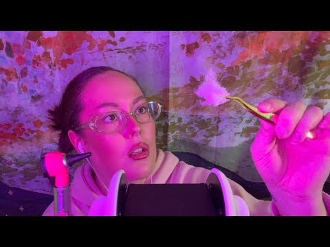 ASMR | Unclogging Your Ears - No Gloves, Tweezers, Cotton, Otoscope, Close Whispers To Soft Spoken