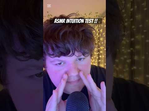 ASMR INTUITION TEST #asmr #calm #intuitioncheck