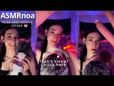 ASMRnoa | asmr for sleep and relaxation 💕| live #87