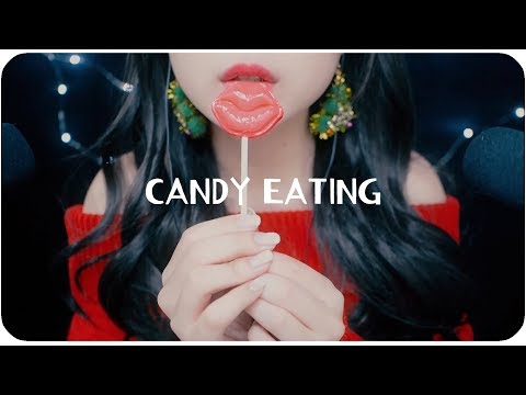 ASMR candy Eating🍭   /사탕 입소리 /キャンディー食べる / Korean ASMR/ No Talking